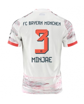 Bayern Munich Kim Min-jae #3 Maglia Gara Trasferta Repliche 2025-26 Maniche Corte